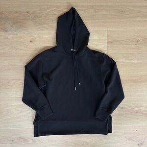 CALIA by Carrie Underwood Womens Black Ribbed Hoodie Size Small